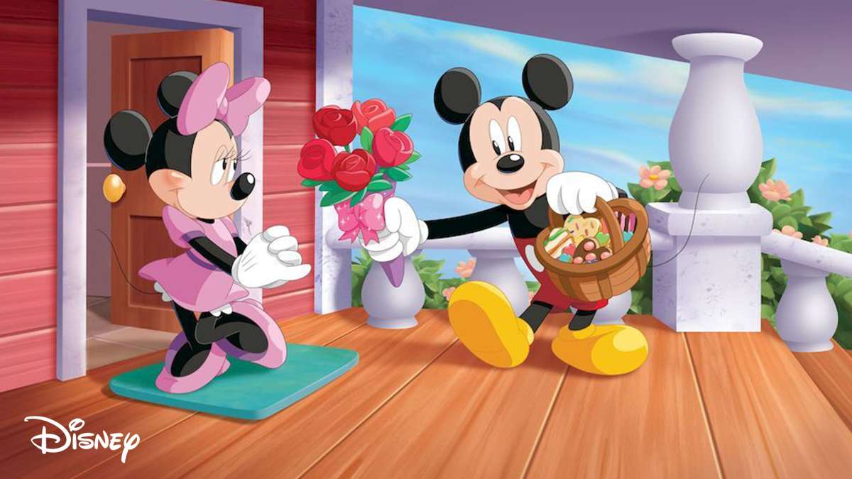 Mickey Mouse Disney Cartoon kirakós online