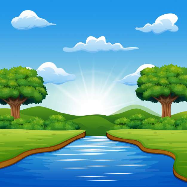Flüsse und Seen Puzzlespiel online