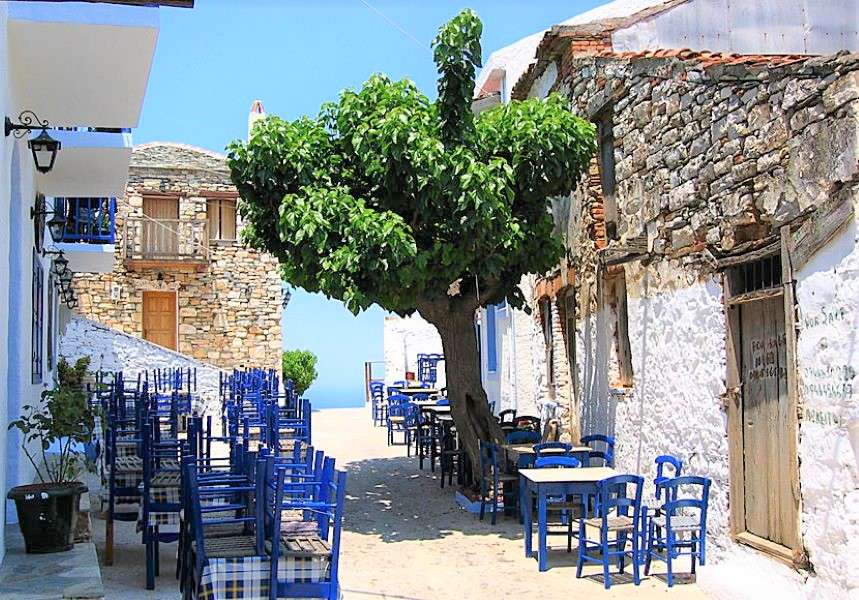 Alonissos görög sziget online puzzle