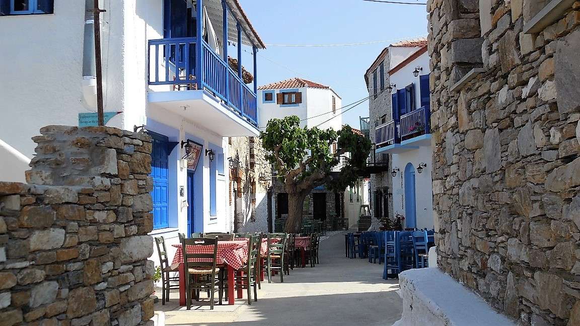 Alonissos řecký ostrov skládačky online