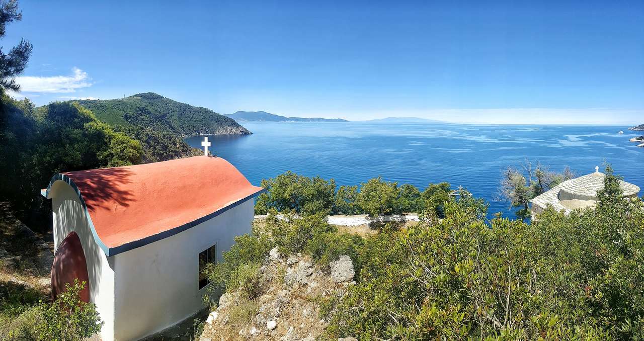 Гръцки остров Алонисос онлайн пъзел