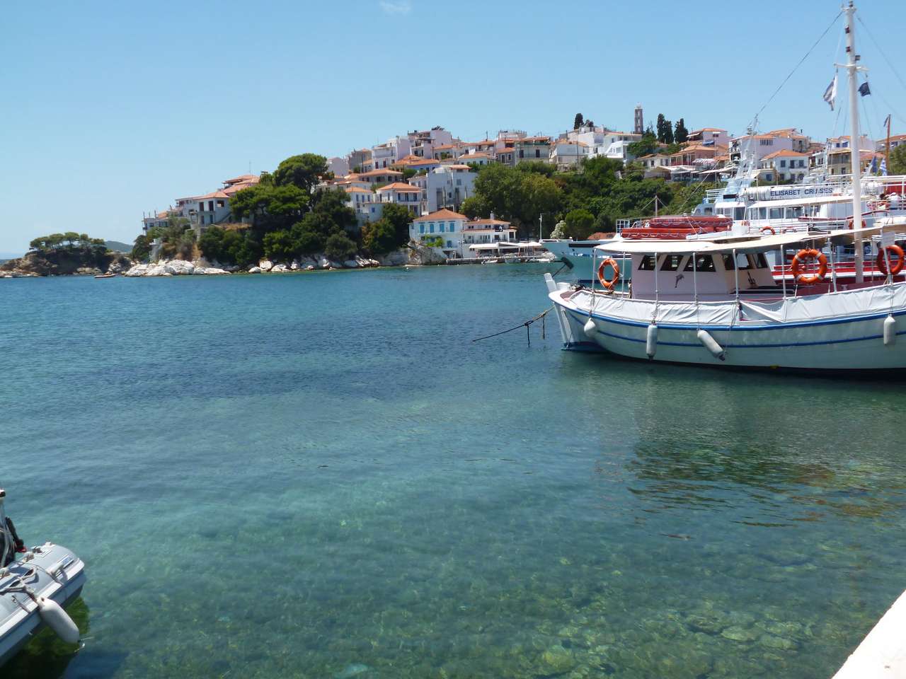 Σκιάθος Ελληνικό νησί παζλ online