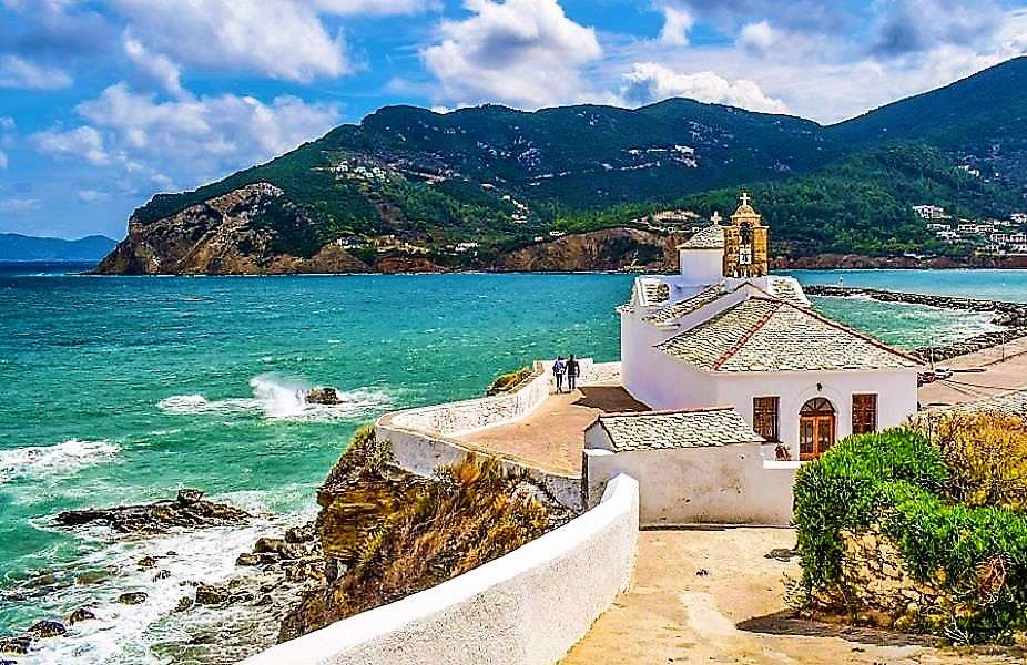 Skopelos görög sziget online puzzle