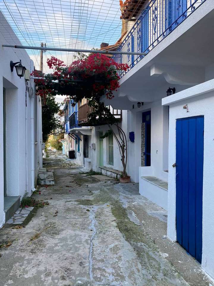 Skopelos grekiska ön Palio klimat Pussel online