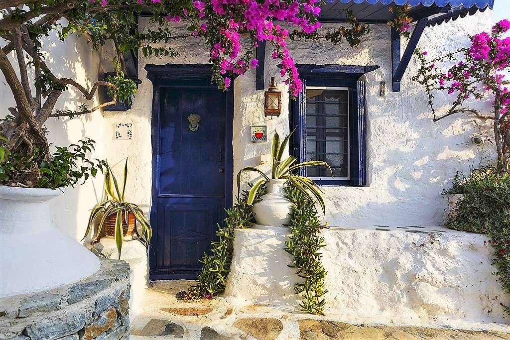 Skopelos görög sziget online puzzle