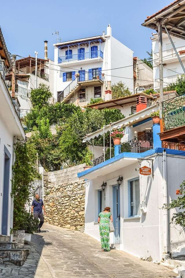 Skopelos Greek Island rompecabezas en línea