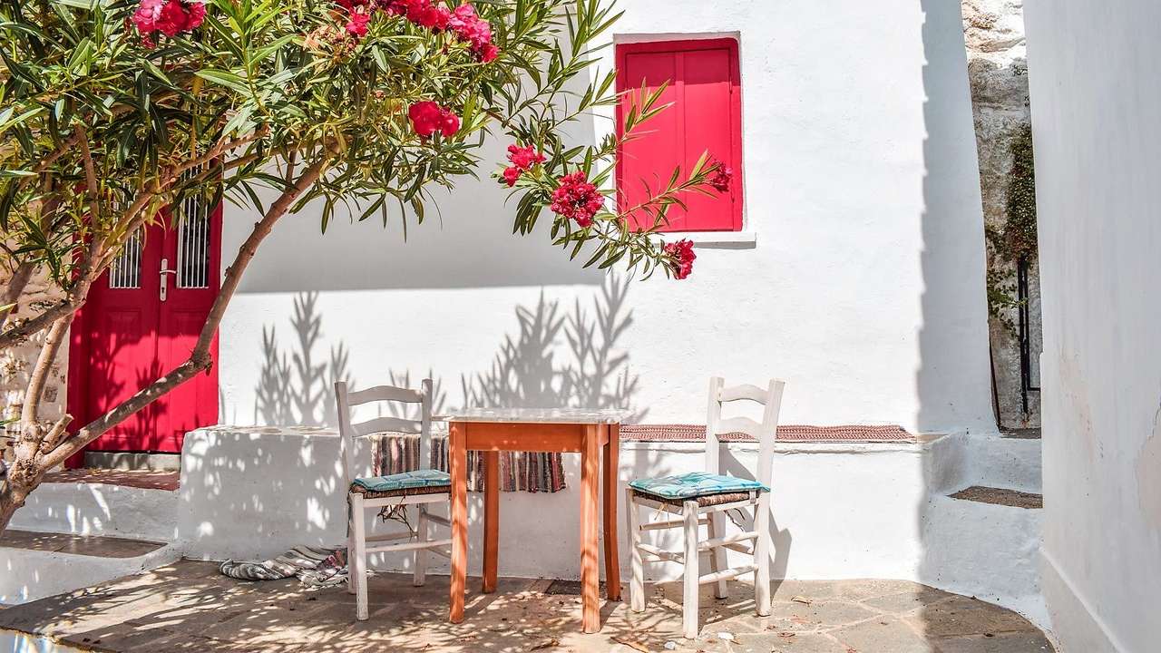 Skopelos Greek Island online puzzel