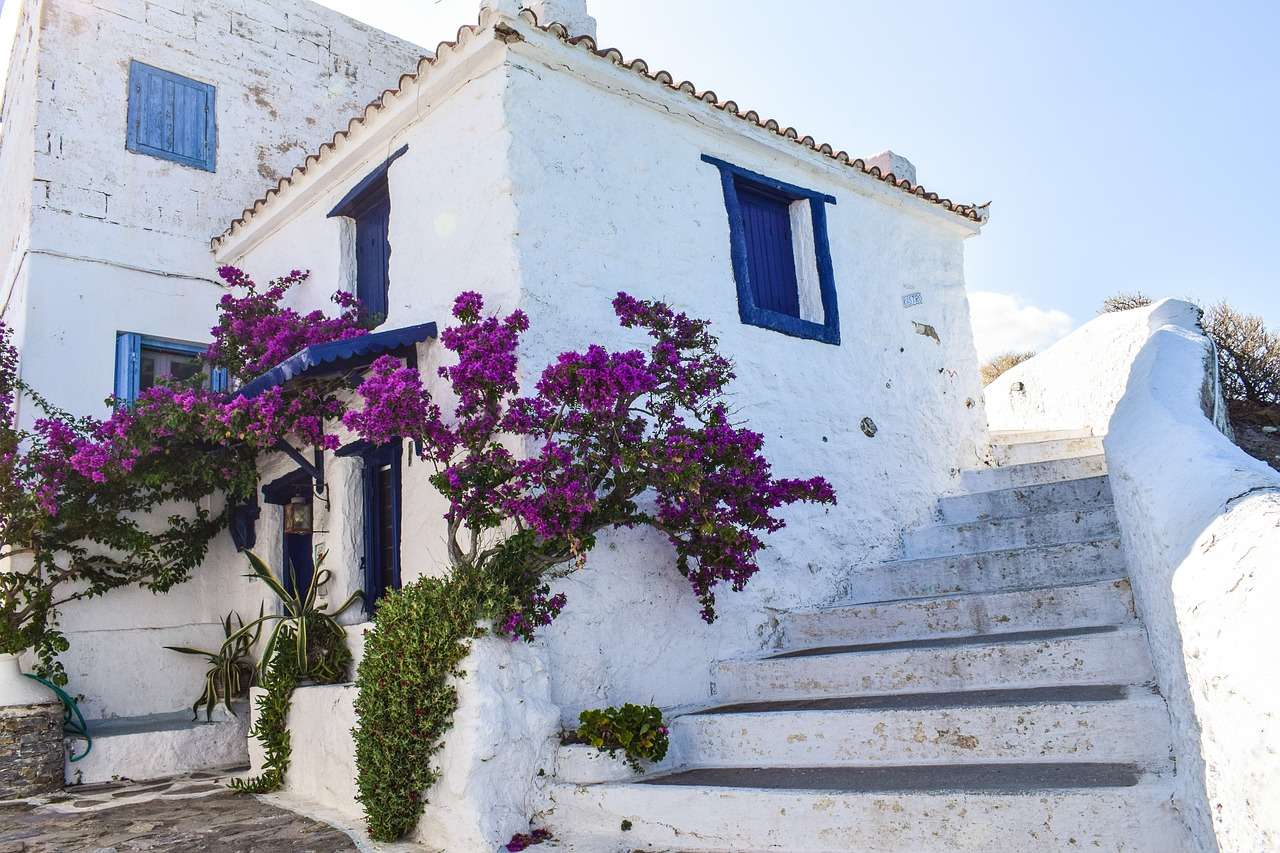 Skopelos Greek Island legpuzzel online