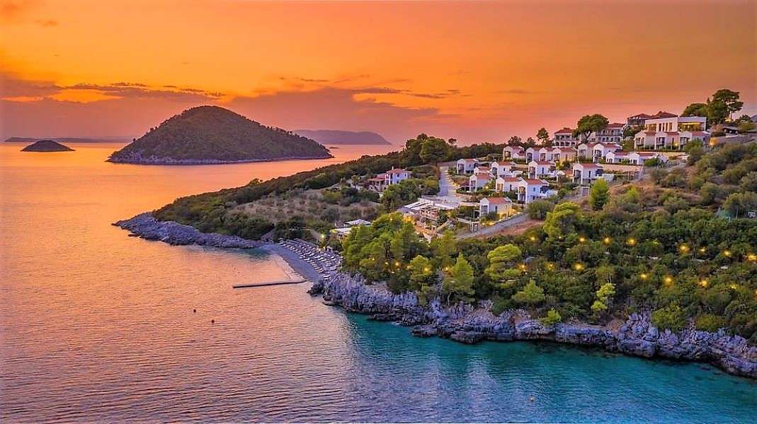 Skopelos Griechische Insel Online-Puzzle