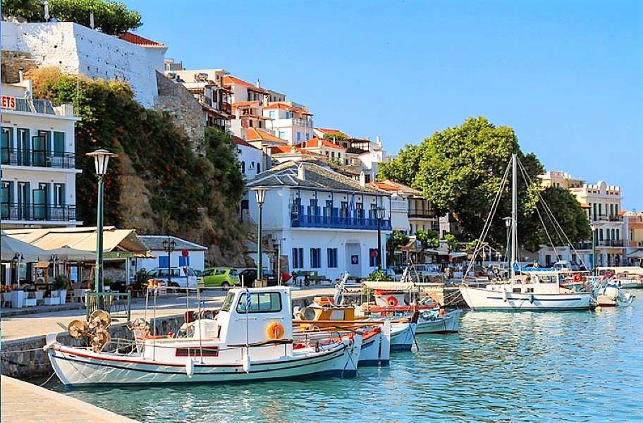 Skopelos Greek Island online puzzel