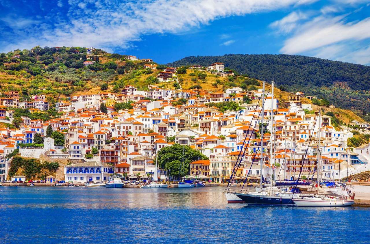 Skopelos Griechische Insel Puzzlespiel online