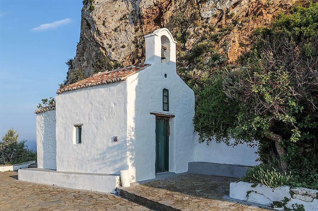 Cappella dell'isola greca di Skyros puzzle online