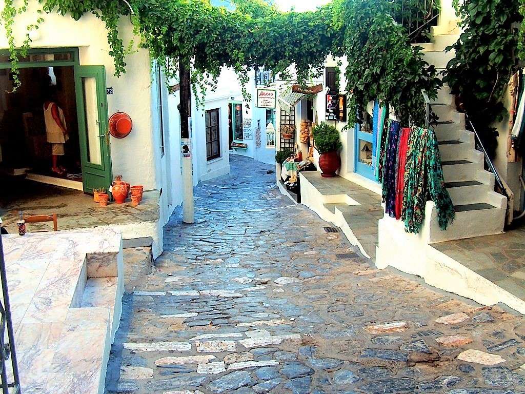 Skyros Greek Island pussel på nätet