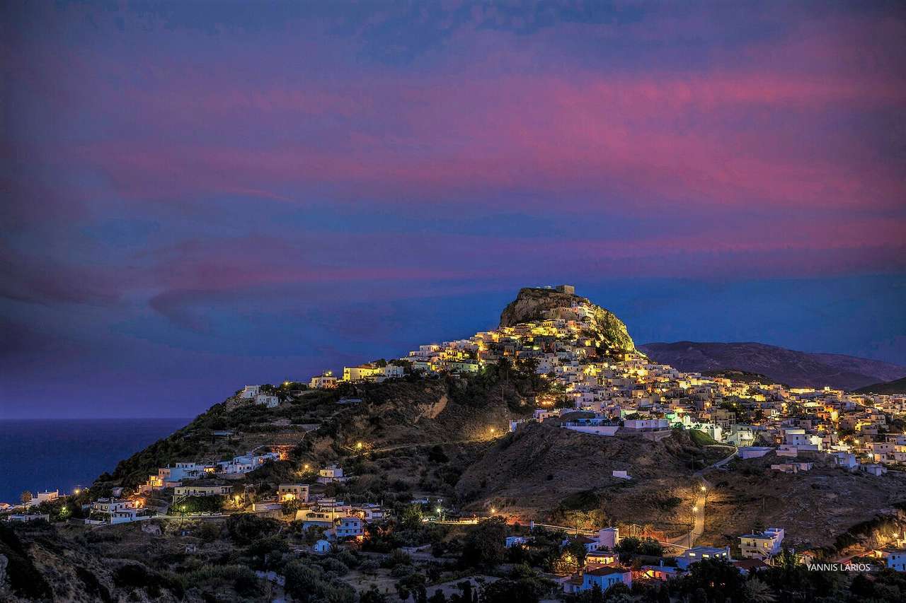 Skyros île grecque puzzle en ligne