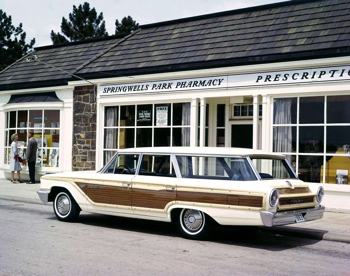 1963 Ford Country Squire pussel på nätet