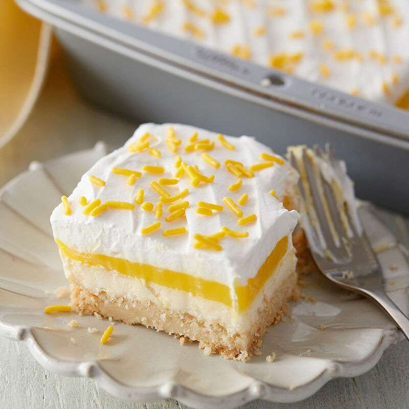 Лимонова торта онлайн пъзел