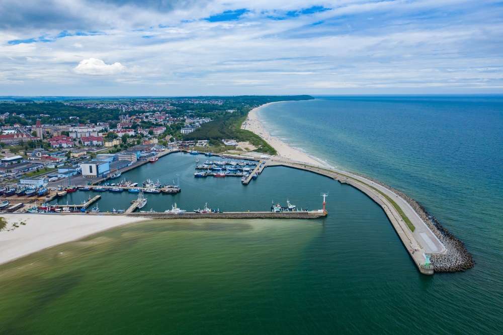 Рибальський порт - Владиславово онлайн пазл