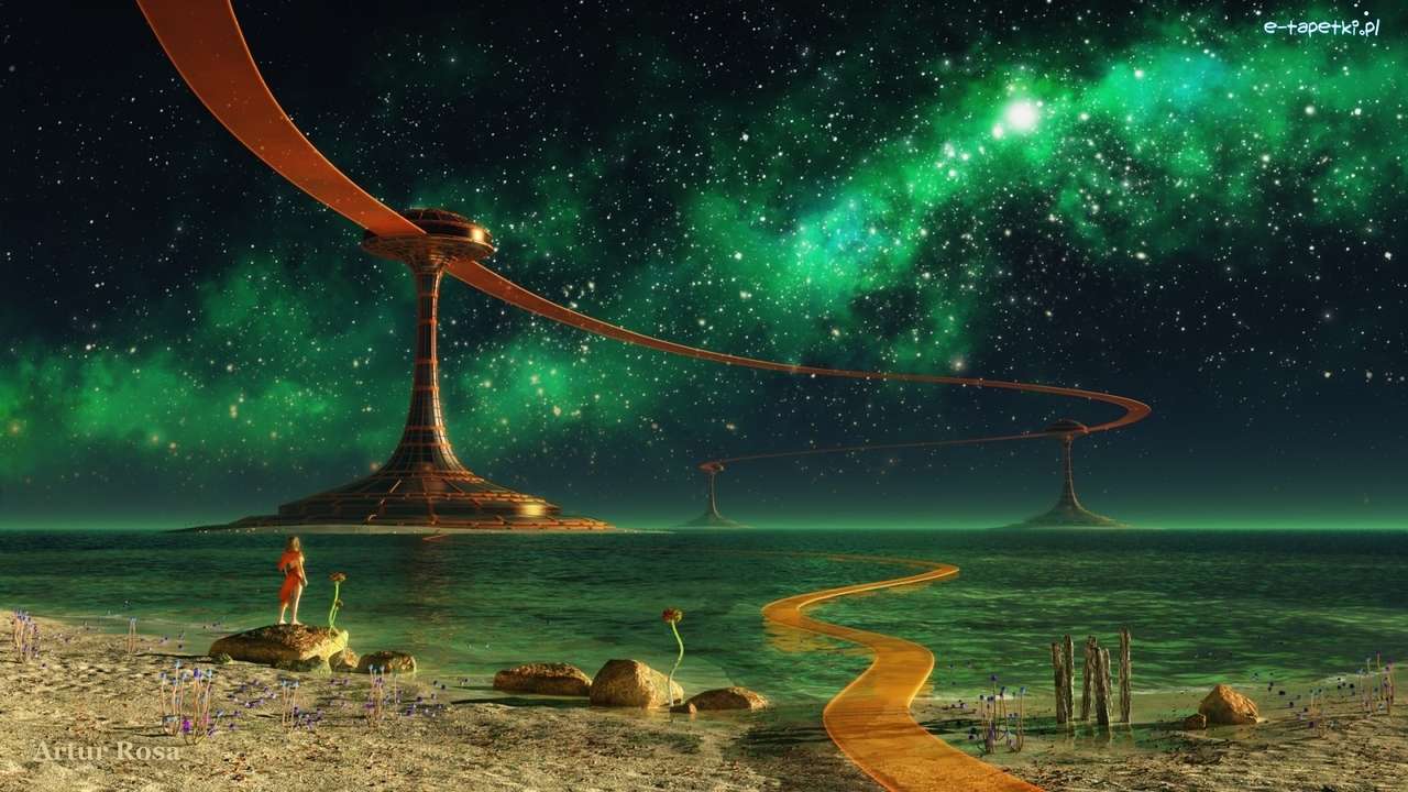 Grafika - Fantasy -Morie, csillagok kirakós online