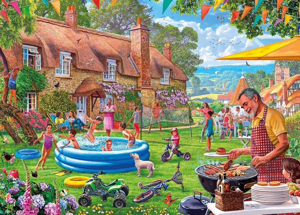 English afternoon. jigsaw puzzle online