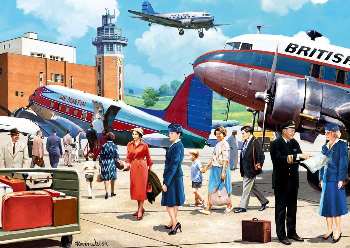 Boarding the Douglas DC3 puzzle online