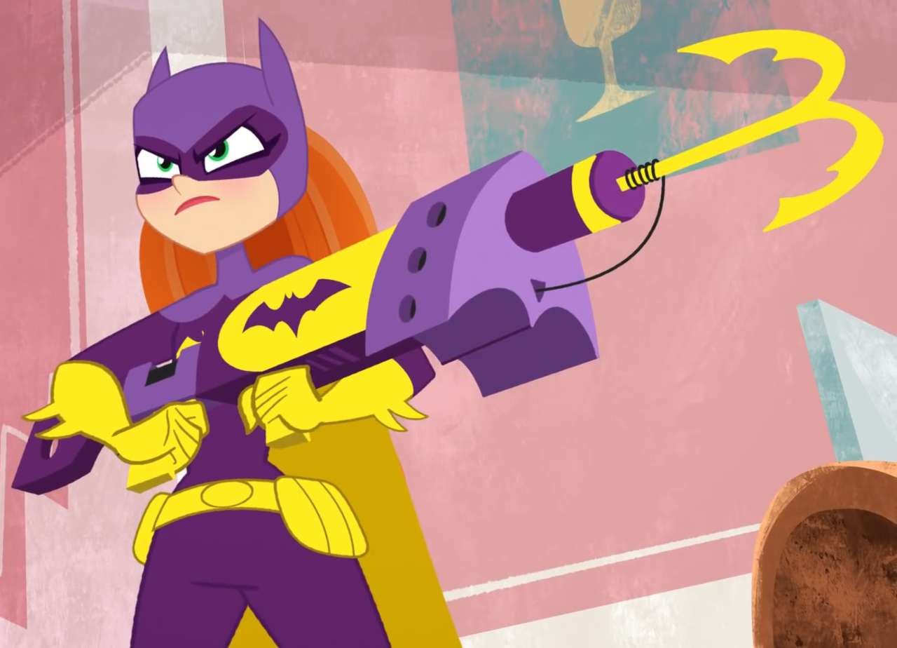 Είναι ώρα Batgirl! ❤️❤️❤️❤️ online παζλ