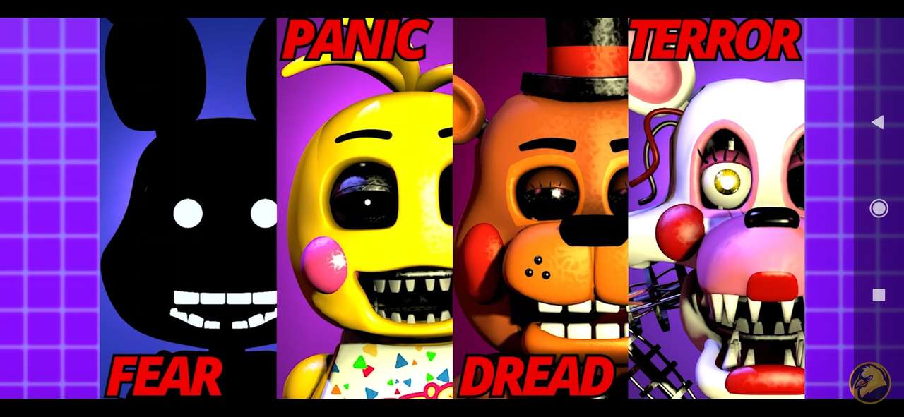 FNAF 2 puzzle - online puzzle