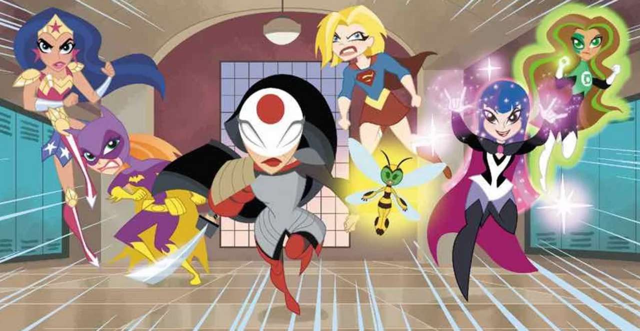 7 fete de super-erou DC puzzle online