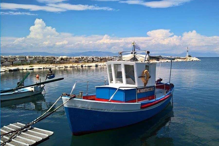 Isla griega thasos rompecabezas en línea