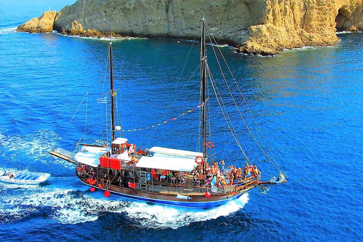 Гръцки остров Тасос онлайн пъзел