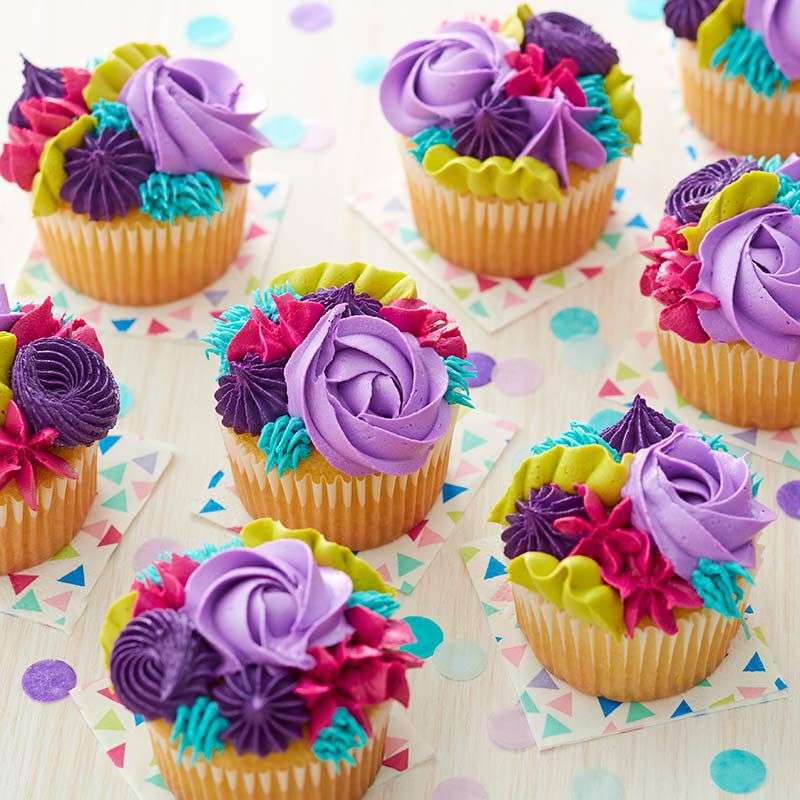 Colorful muffins online puzzle