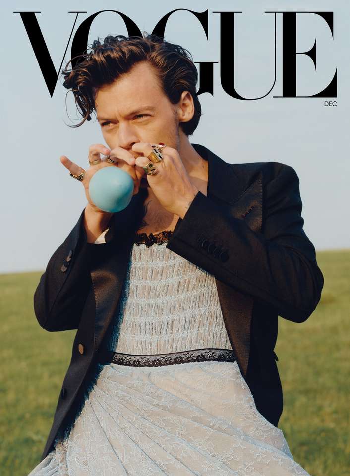 Harry Styles VOGUE Pussel online