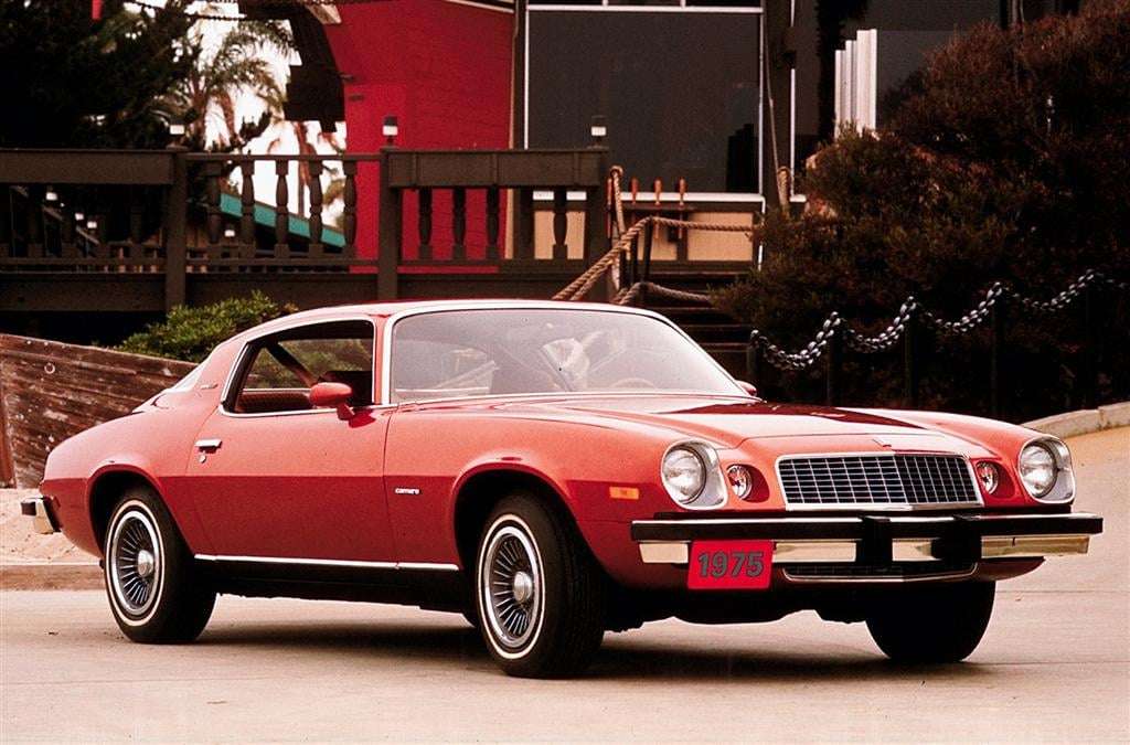 1975 Chevrolet Camaro. Puzzlespiel online