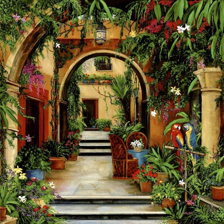 Patio-Mexic jigsaw puzzle online