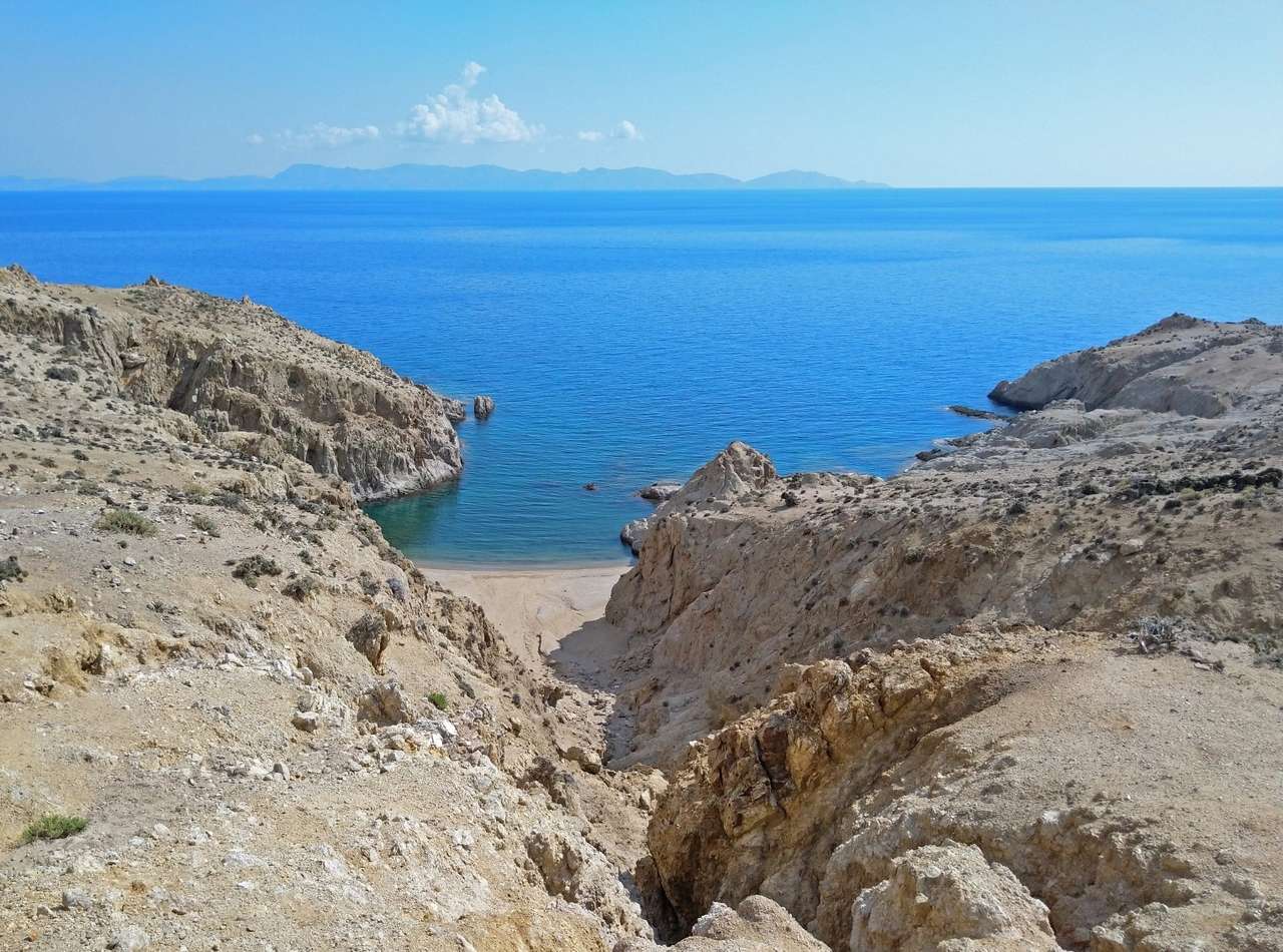 Ilha grega de Samothraki quebra-cabeças online