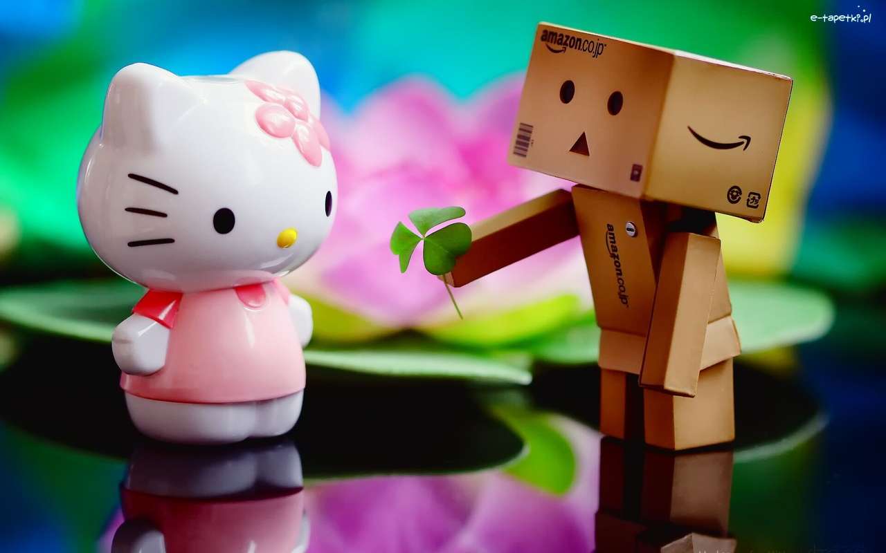 Kitty, Danbo. Puzzle