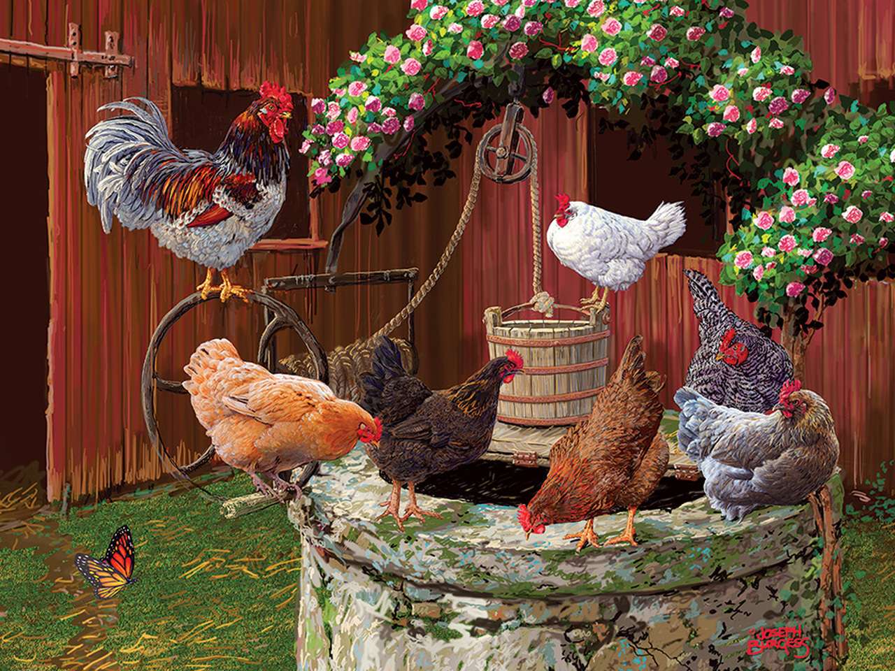 The Chickens are Well Puzzlespiel online