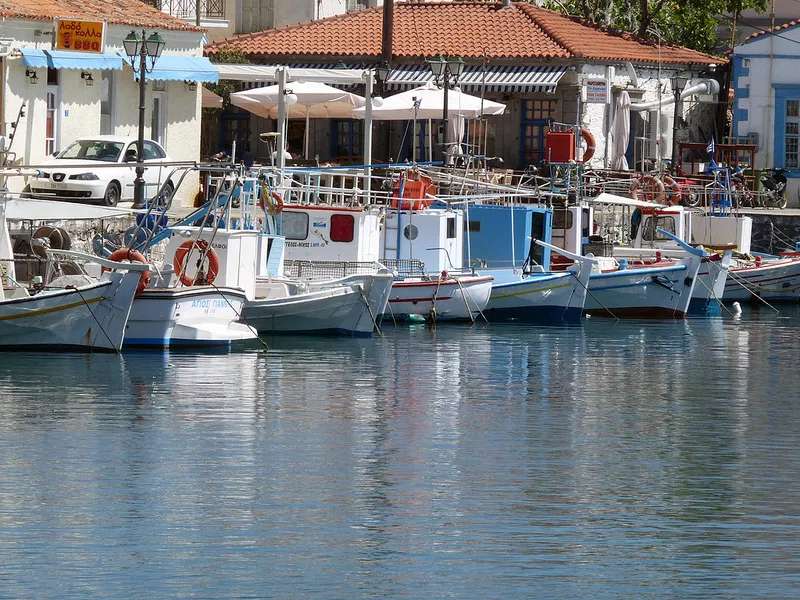Гръцки остров Лимнос онлайн пъзел