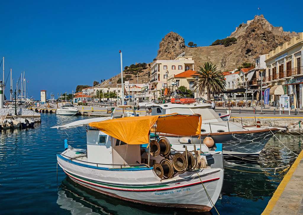Лимнос гръцки остров мирина онлайн пъзел