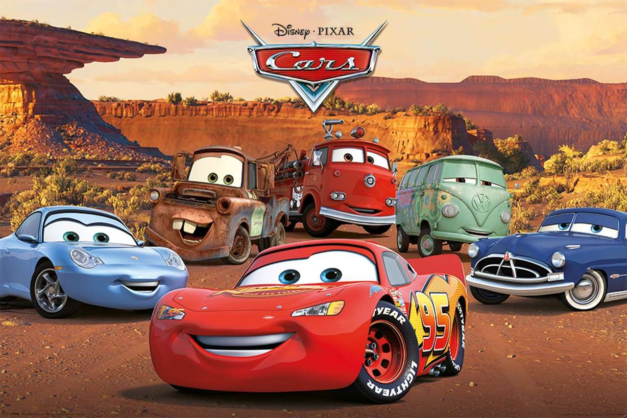 Automobili Disney. puzzle online