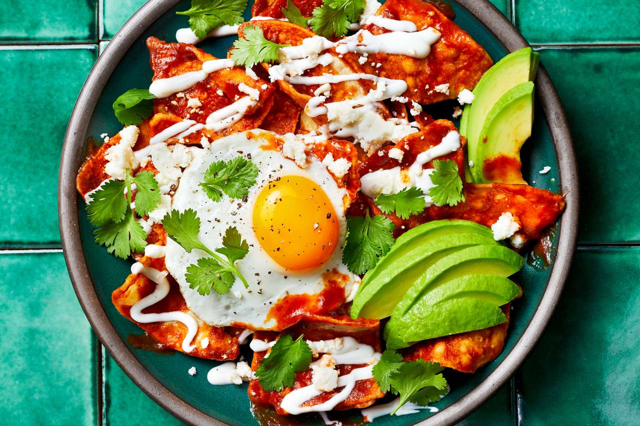 Chilaquiles Πρωινό παζλ online