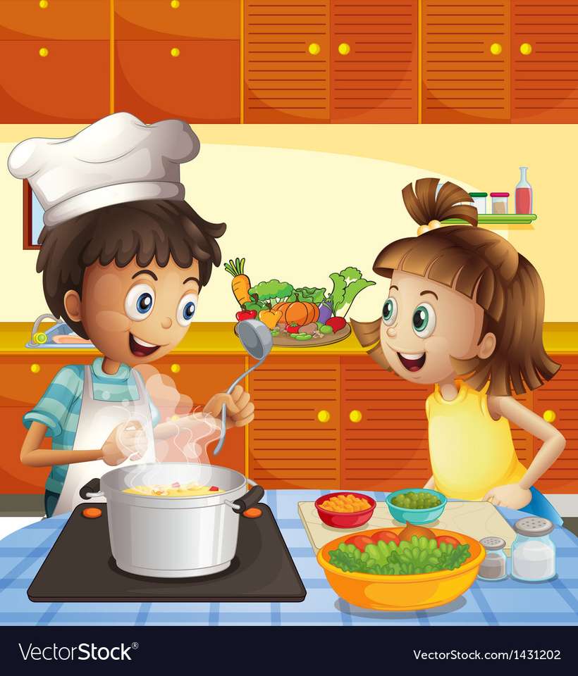 Job learning by puzzle cook Aboutorabi online puzzle
