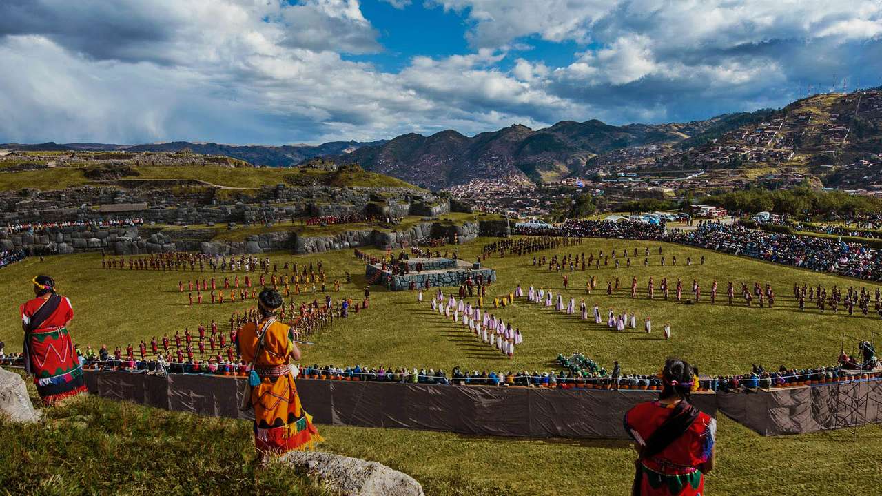Inti Raymi. Puzzlespiel online
