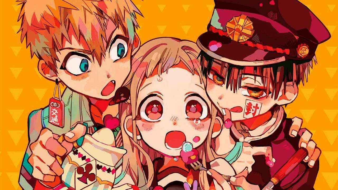 Hanako, Kuo et Yashiro puzzle en ligne