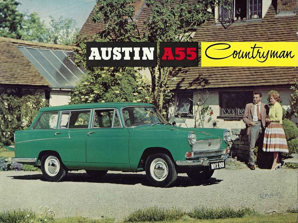 1960 Austin A55 Countryman rompecabezas en línea