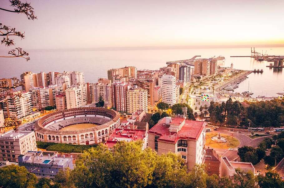 Malaga-óceán online puzzle