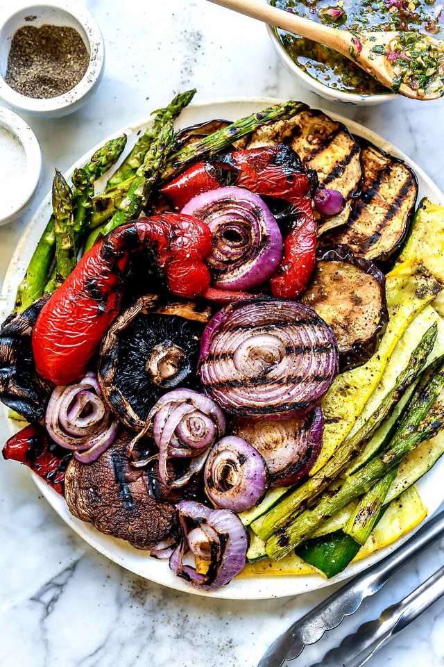 Grilled Veggies jigsaw puzzle online