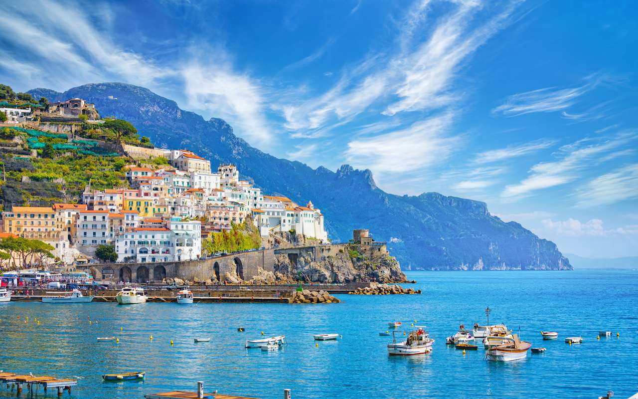 Amalfi pobřeží skládačky online