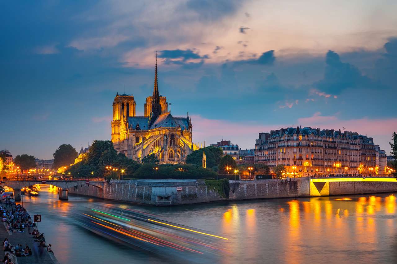 Notre Dame in Parijs legpuzzel online