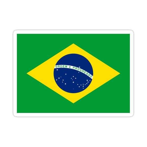 Brasilien Karte. Puzzlespiel online
