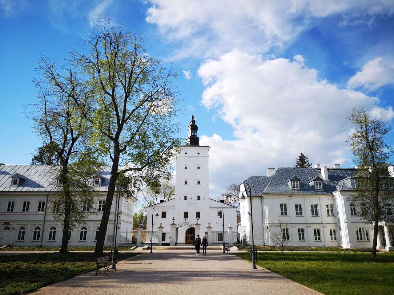 Biała Podlaska Palace von Radziwil Online-Puzzle